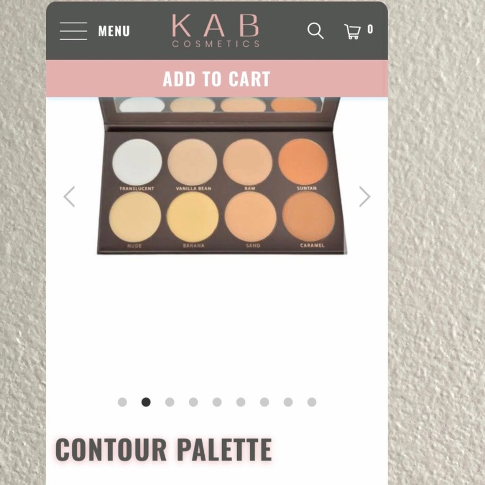 KAB contour palette